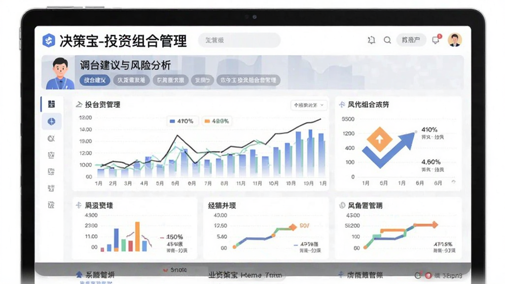 决策宝-投资组合管理 调仓建议与风险分析页面