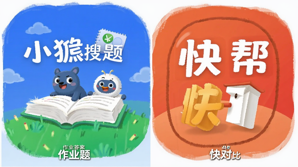 作业答案辅助搜题-拍照搜题工具 多款搜题软件对比 小猿搜题作业帮快对作业图标