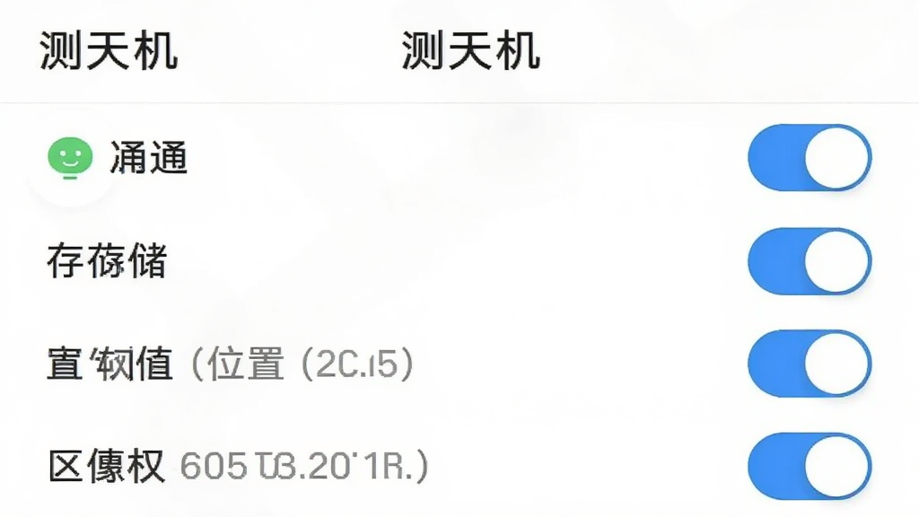 �����Ӧ��Ȩ�����ý����ͼ����Ļ��ʾ֪ͨ���洢��λ�õ�Ȩ�޿����б���������