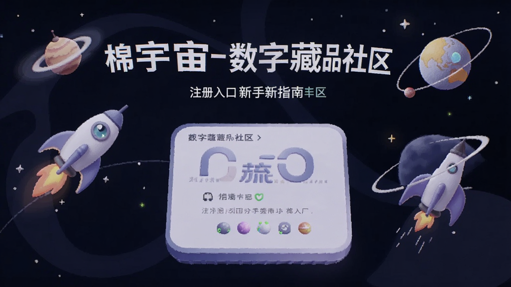棉宇宙-数字藏品社区 加入流程 注册入口 新手指南