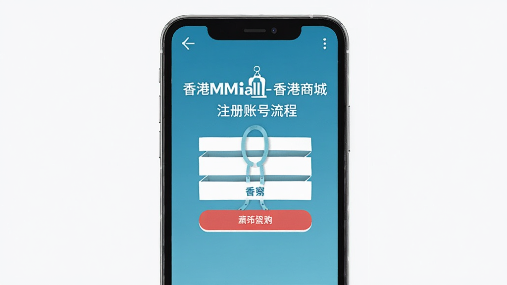 HKMall-香港购物商城注册账号流程界面