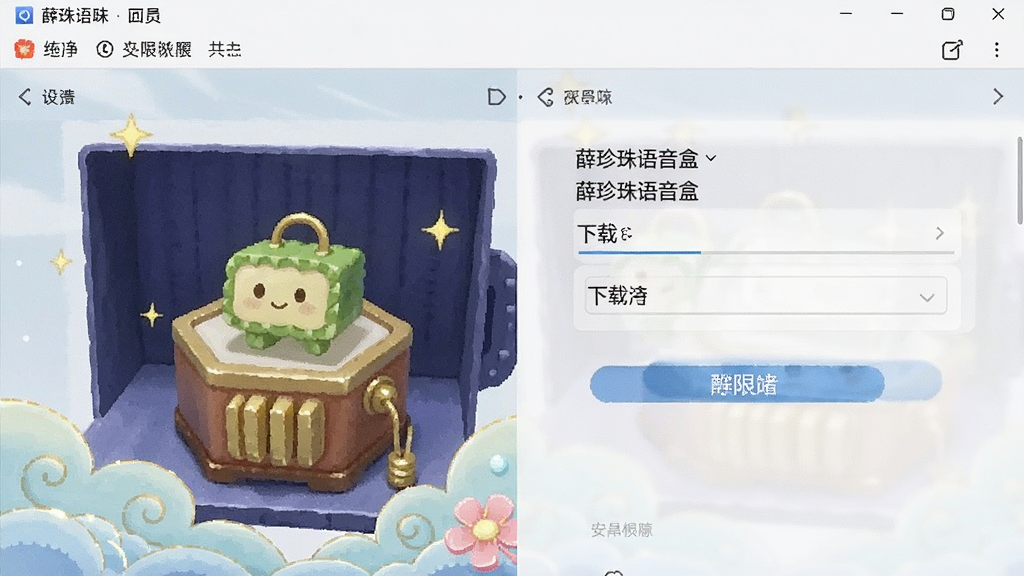 薛珍珠语音盒安卓版下载安装权限设置界面
