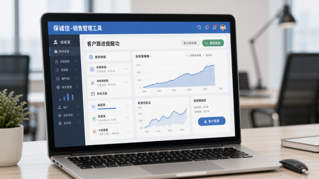 保诚信-销售管理工具 客户跟进提醒功能界面配图