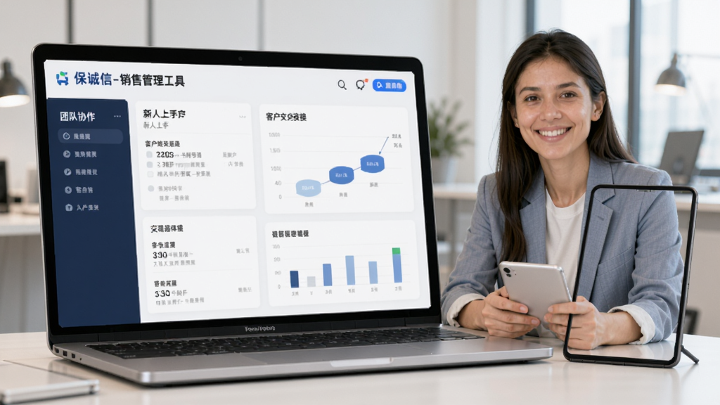 保诚信-销售管理工具 团队协作 新人上手客户交接