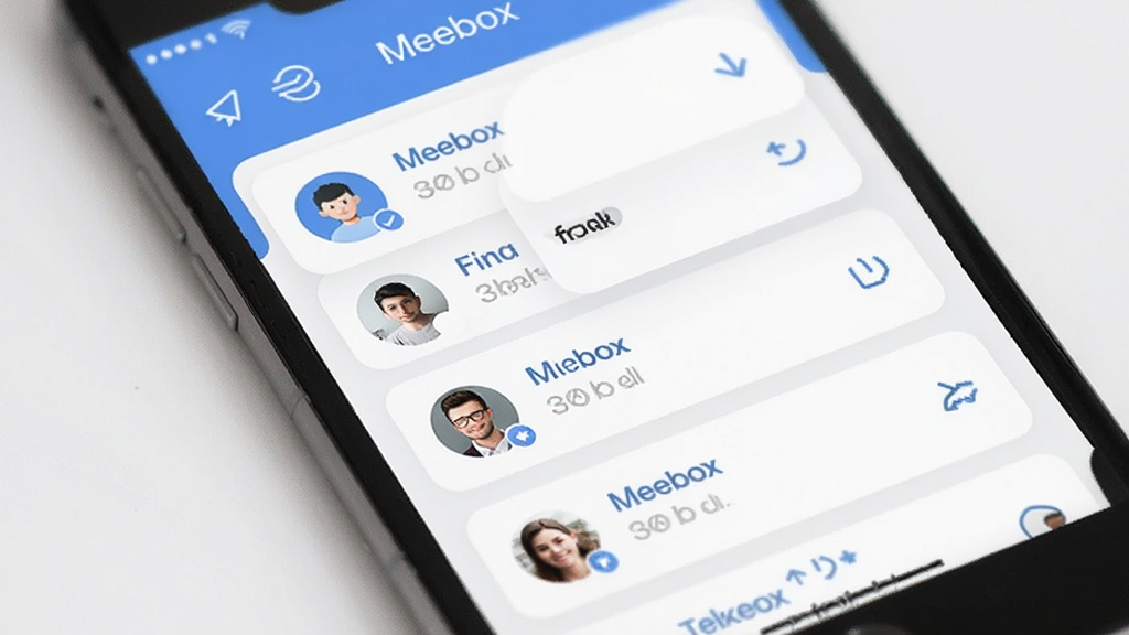 Meebox �罻��������������չʾ��������һ���ֻ���Ļ����Ļ������ʾ�����б��ͺ���ͷ�񣬲��ּ���������Ű���ÿ�Ƭʽ��ƣ�����ִ���ƽ����ϸ���ϲ���Բ���ͼ�����͵�������ɫ�����ʸɾ����޶���Ԫ�أ������а������� 
