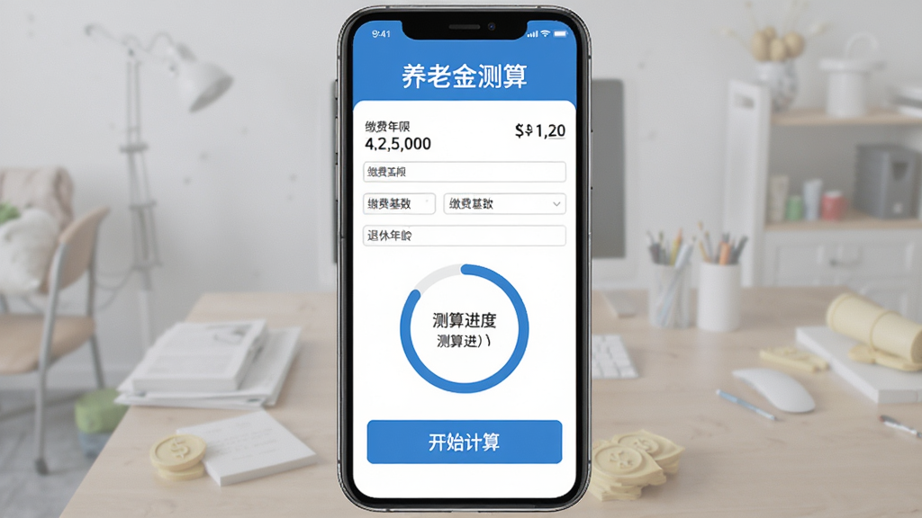 �籣�����Ƽ��� ���ܽ��棬�ֻ���Ļ��ʾ���Ͻ������ҳ�棬�Ϸ�����д�����Ͻ���㣬�м��ǽɷ����ޡ��ɷѻ�����������������������·���һ��Բ�ν�������ʾ������ȣ��ײ��п�ʼ���㰴ť�����岼��������������ɫ������ִ���ƽ�����ʸɾ��޶���Ԫ��
