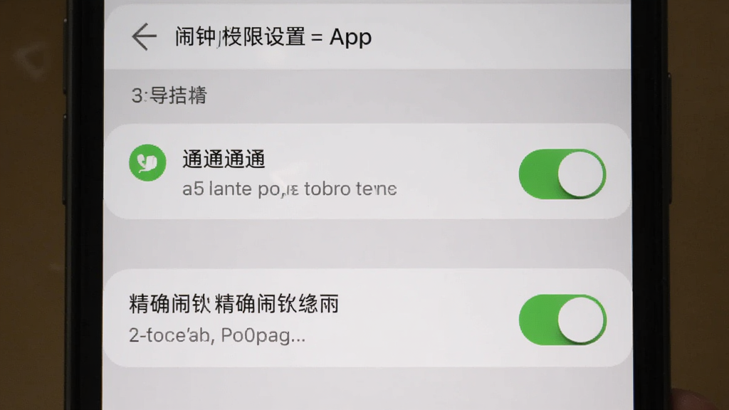 ÿ������ʱ��App���ֻ��ϵ�Ȩ���������������ͼ��������ʾ֪ͨȨ�޺;�ȷ����Ȩ�޵Ŀ��أ��������ֻ����ò˵������дʵ���������������ʸɾ��޶���Ԫ��