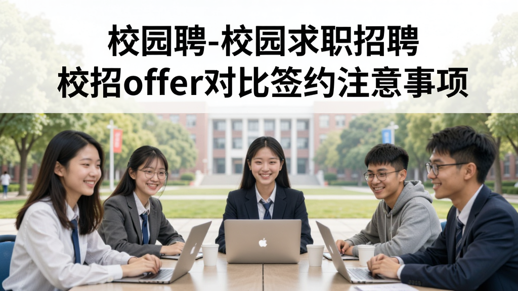 校园聘-校园求职招聘 校招offer对比签约注意事项