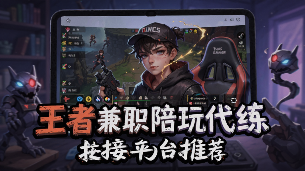 王者兼职陪玩代练接单平台推荐配图