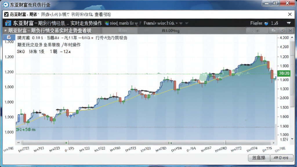 东亚财富-期货行情交易实时走势查看操作界面截图