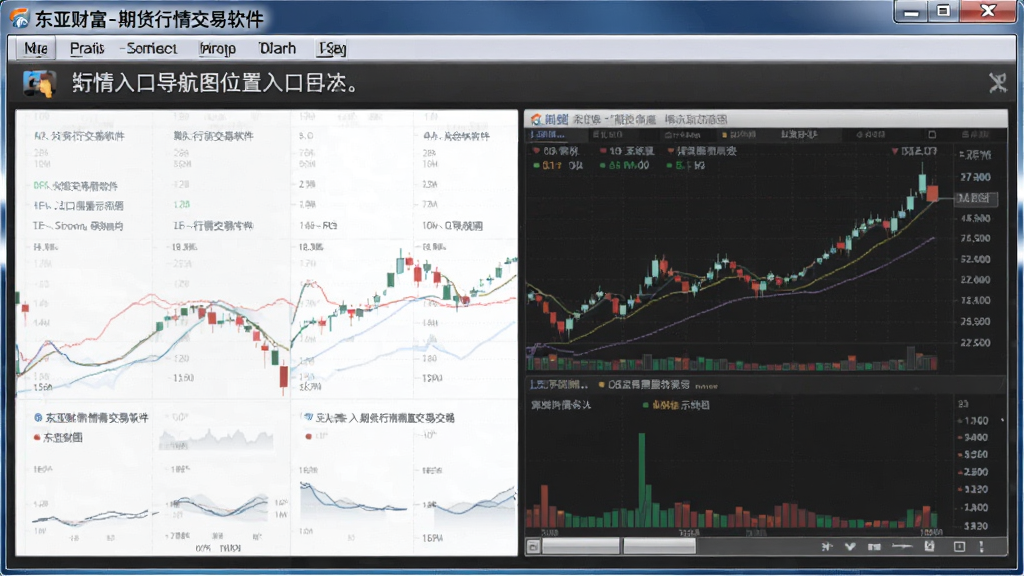 东亚财富-期货行情交易软件行情入口导航位置示意图