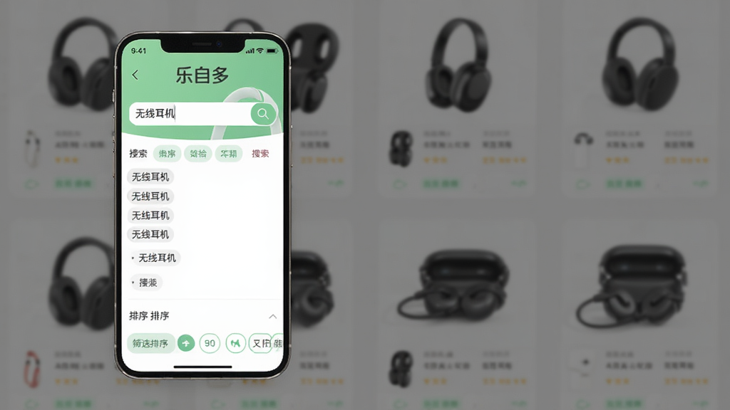һ�š����ԶࡹApp���������չʾͼ��������չʾ�ֻ���Ļ����Ļ��������ҳ�棬���������С����߶��������֣��·���������б���ɸѡ����ѡ�������ģ������Ʒ����ͼ�������С����Զࡹ��ʶ����������ˬ���԰�ɫ��ǳ��ɫΪ�������ֺ��������ʸɾ�