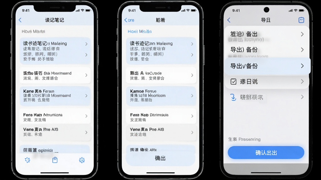 ���鼣�ʼǵ����������棬�ֻ���Ļչʾ�ʼ��б�ҳ�棬���Ͻǲ˵�չ����ʾ��������ѡ��·���ȷ�ϵ�����ť��������ǳɫ��������ɫ����Ϊ��������·����������������ˣ����ʸɾ��޶���Ԫ��