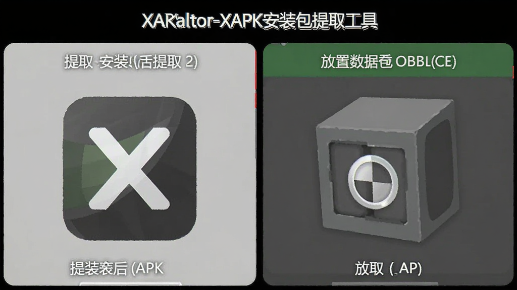 XAPK��ȡ��-XAPK��װ����ȡ���� ��ȡ��װAPK������OBB���ݰ�