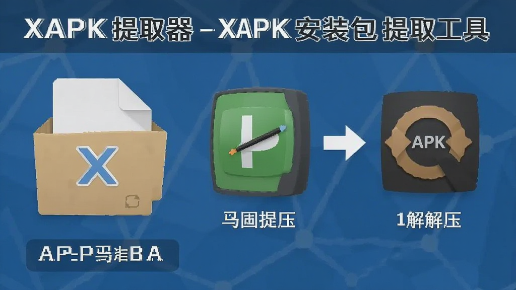 XAPK��ȡ��-XAPK��װ����ȡ���� ѡ���ļ�����ѹ��ȡAPK��OBB