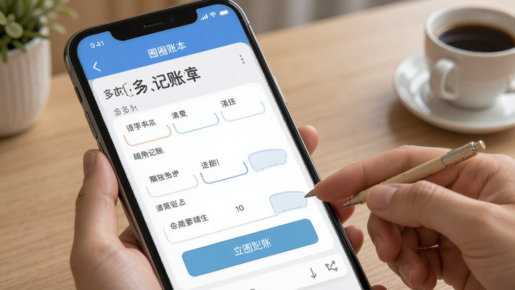 圈子账本-多人记账工具 多人一起记账操作界面