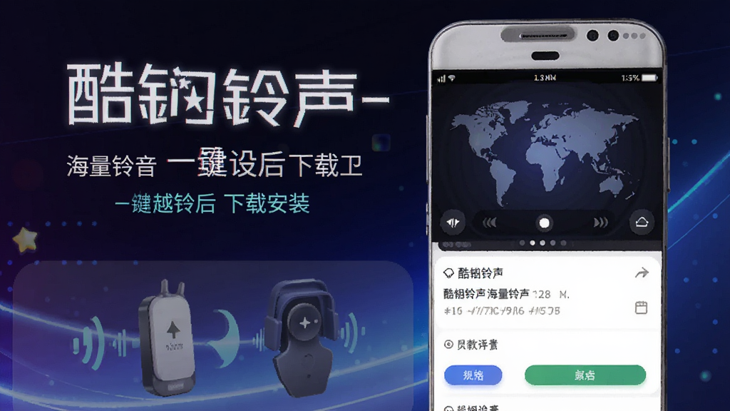 酷炫铃声-海量铃声一键设置 应用商店下载安装界面配图