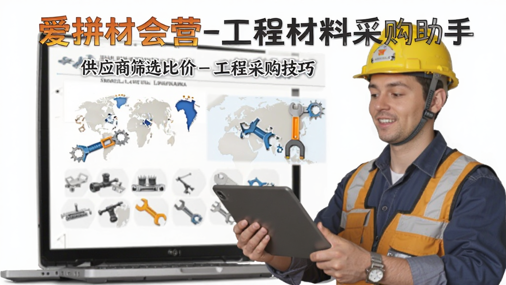 爱拼材会营-工程材料采购助手 供应商筛选 比价 工程采购技巧
