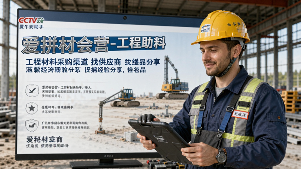 爱拼材会营-工程材料采购助手 工程材料采购渠道 找供应商 使用经验分享