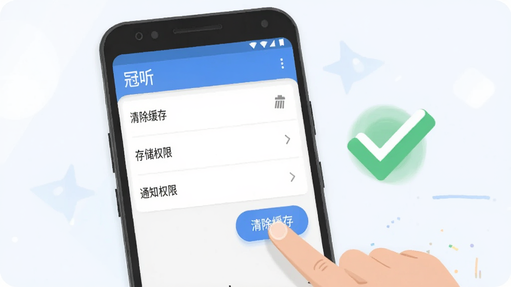 һ����׿�ֻ���Ļ��ʾ�š�������App�����ý��棬�������С�������桱�����洢Ȩ�ޡ�����֪ͨȨ�ޡ���ѡ�һֻ�����ڵ����������桱��ť���ֻ��Ա���һ����ɫ�ĶԹ�ͼ�꣬��ʾ�����ɹ����������Ǽ��ı�ƽ�廭��������ɫ�����ʸɾ����޶���Ԫ��