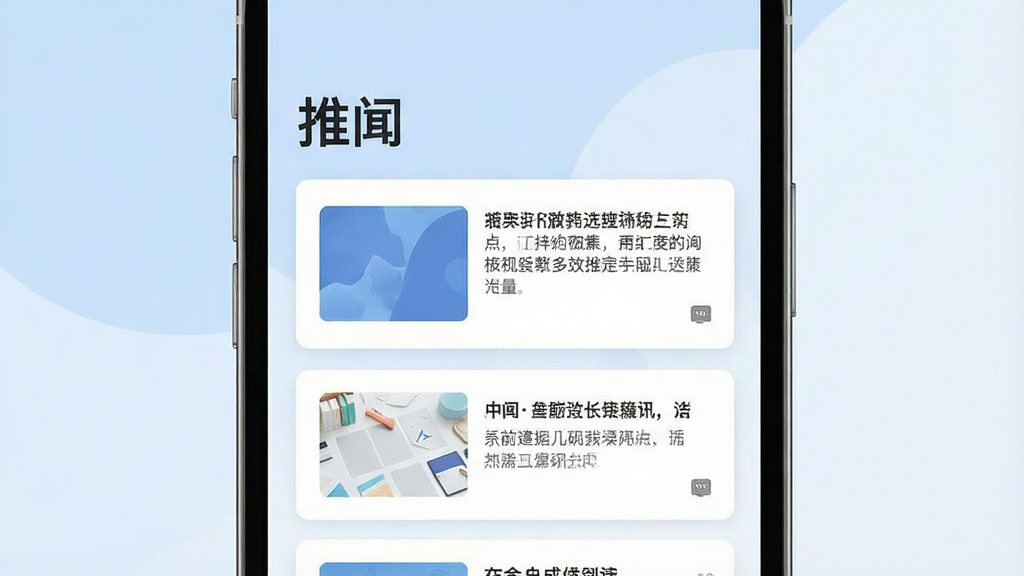 һ���ֻ���Ļչʾ��Ѷ�Ķ�Ӧ�ý����ͼƬ�����������Ǽ��Ŀ�Ƭʽ�����б��������С����š������ֵ�Ӧ�����Ʊ�ʶ������Ϊ��͵�����ɫ������������������ִ���ƽ��ϸ�ڸɾ��޶���Ԫ�أ����ʸ���