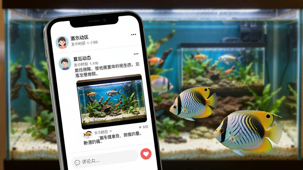 һ��չʾ����ˮ�������������ܵ�ͼƬ���������ֻ���Ļ��ʾ���Ѷ�̬��Ϣ����ÿ����̬�����û�ͷ���ǳơ�����ʱ�䡢ˮ������Ƭ��������������Ļ�·������������͵��ް�ť���ֻ��Ա��������ȴ����ζ���������ˮ�����쾰�������ů�Ѻã����ʸɾ����޶���Ԫ��