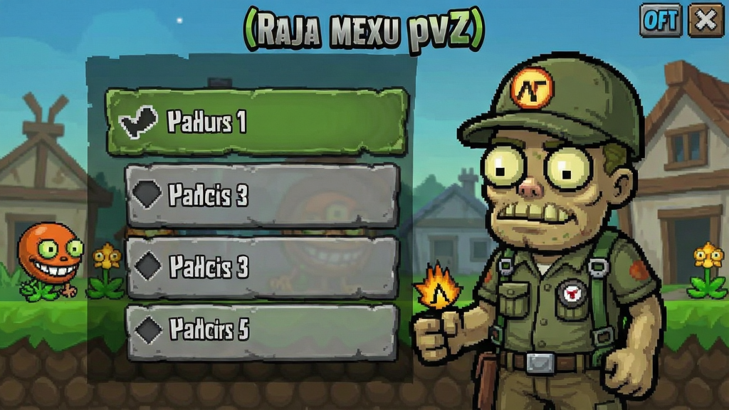 pvz鬼子版内置菜单(Raja版pvz) 功能选项调节界面