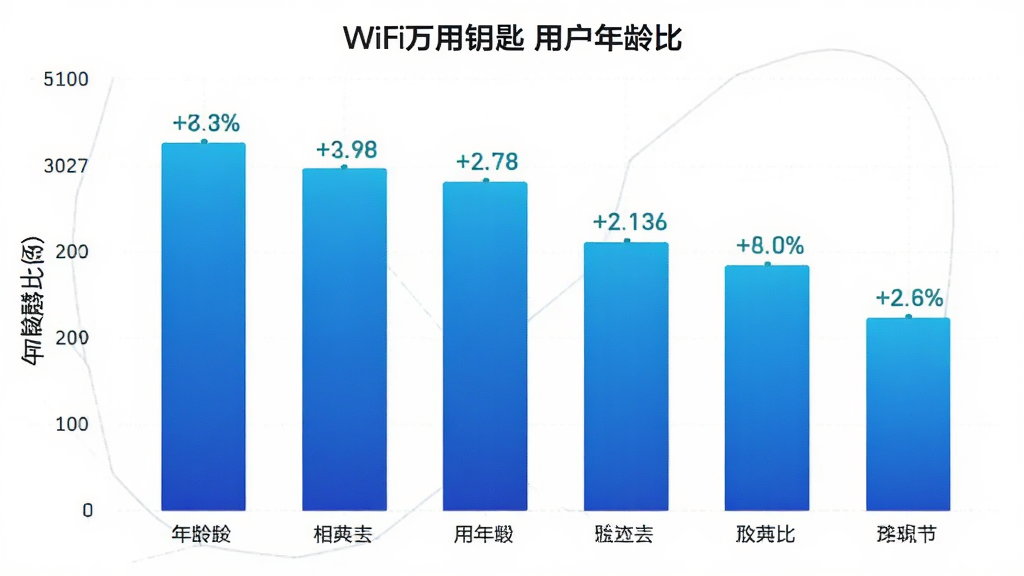 WiFi����Կ���û�����ֲ���״ͼ����������ʾ��ͬ�������Ⱥʹ�ñ�������״ͼ��ɫΪ��ɫ���䣬������࣬������ݿ��ӻ��������������޶���Ԫ�ء�