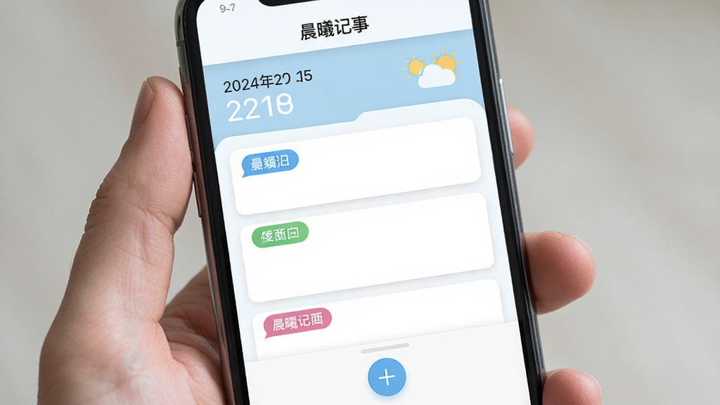 一张展示手机屏幕的图片,屏幕中打开着一个名为