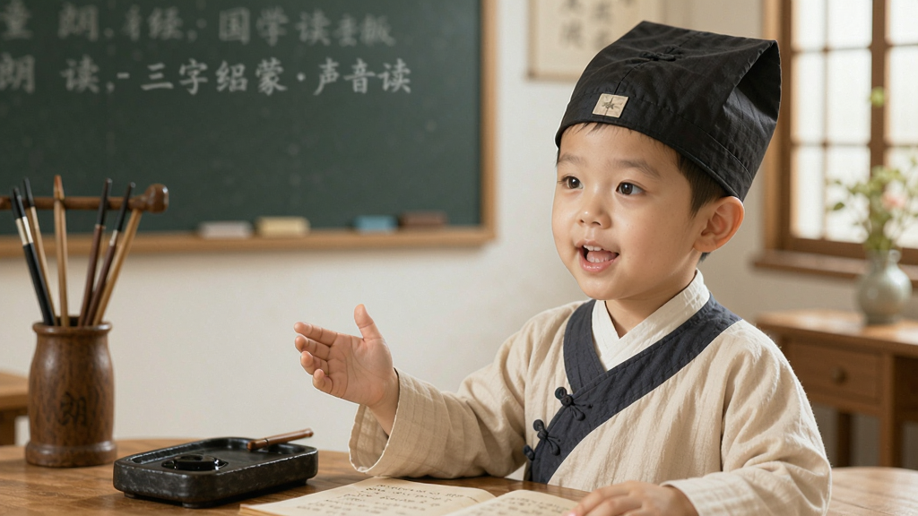 三字经全文朗读-国学启蒙有声读物 童声朗读版本推荐