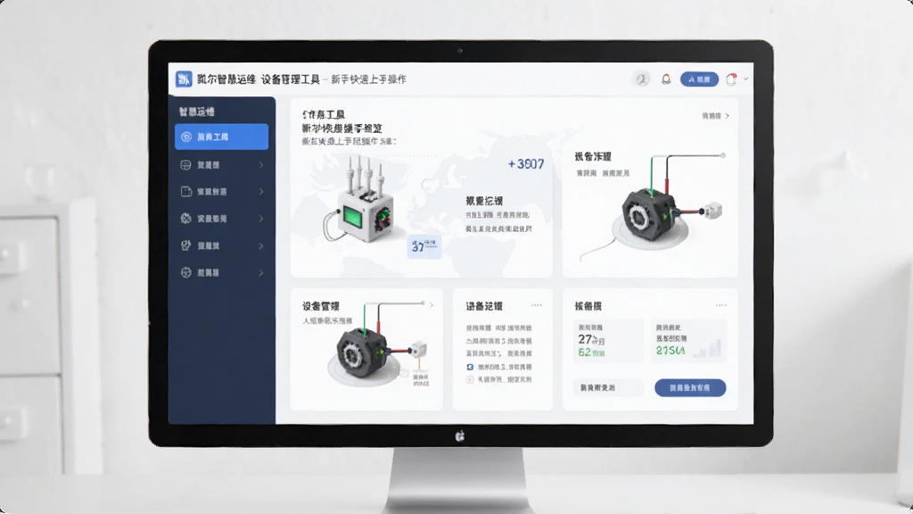 凯尔智慧运维-设备管理工具 新手快速上手操作界面总览