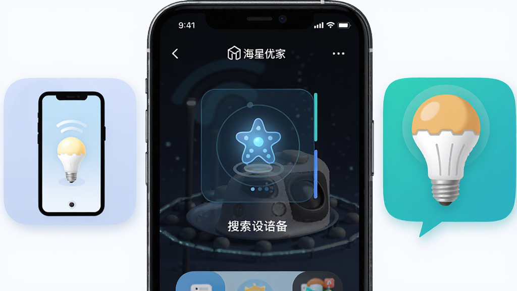 һ��չʾ�������żҡ�App�����豸���̵��ֻ���ͼ���������������豸�Ķ�������ʾ���֣��Ա����ֻ������ܵ��ݵ�ͼ�꣬���Ƽ��У���������