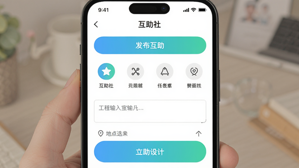 手机界面展示