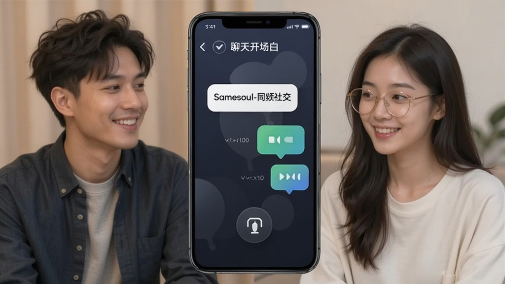 Samesoul-同频社交 匹配后聊天开场白 同频话题技巧