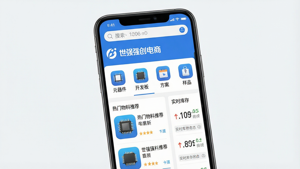 һ���ֻ���Ļչʾ����ǿӲ�����̡�App�������棬�������������Ʒ��logo���м��Ƿ��ർ������������Ԫ�������������塱������������Ʒ����ͼ�꣬�·������������Ƽ��б���ʵʱ���״̬�������ɾ����࣬�������������ɫ������ִ���ƽ�������������޶���Ԫ�أ������ҹ�棬�ʺ���ΪӦ���̵�չʾͼ