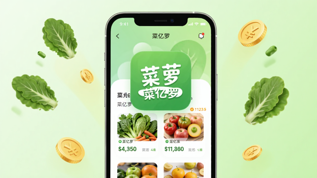������App������չʾ���ֻ���Ļ���з��ã���Ļ����ʾ������Ӧ��ͼ��ͽ����ͼ��������������߲�ˮ����Ʒ�б��ͼ۸��ǩ��������ǳ��ɫ���䣬��Χ��Ư���Ĳ�Ҷ�ͽ��Ԫ�ص�׺�����ּ������������ִ���ƽ����ϸ��Բ�󣬻��ʸɾ����޶���Ԫ��
