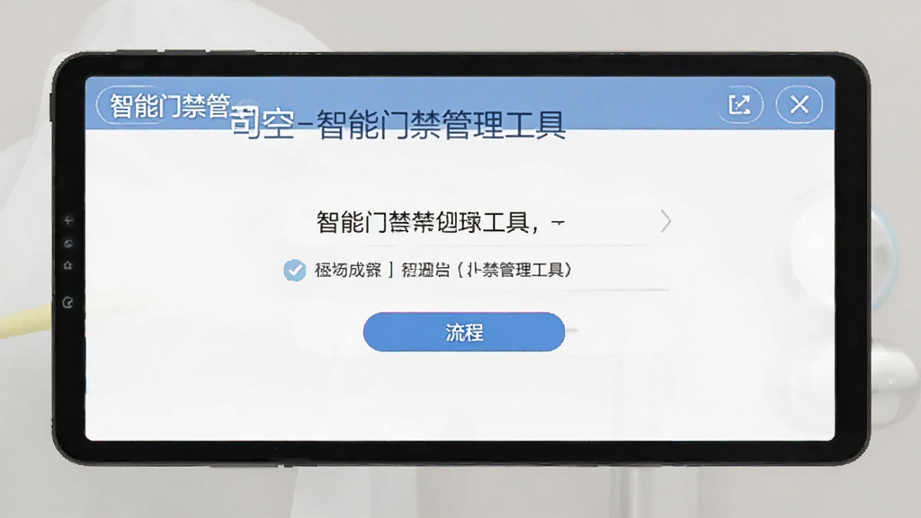 司空-智能门禁管理工具添加成员操作界面全流程截图