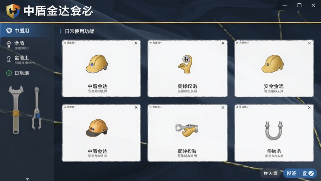中盾金达安全防护工具日常使用功能界面截图
