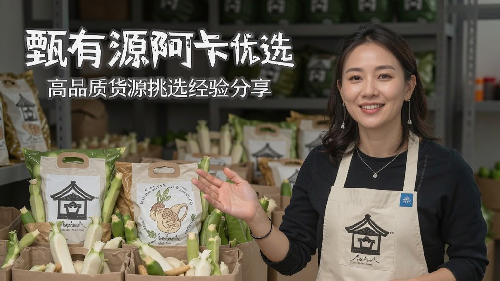 甄有源阿卡优选高品质货源挑选经验分享