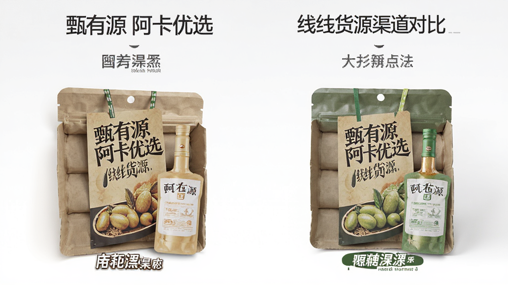 甄有源阿卡优选线上货源渠道对比