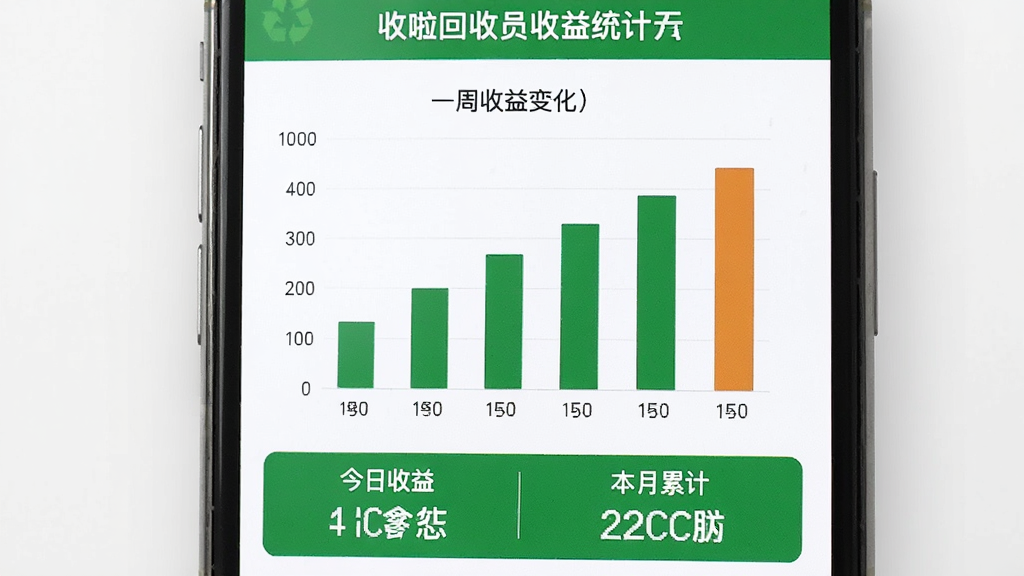 ��������Ա����ͳ��ҳ�棬�ֻ���Ļ��ʾ��״ͼչʾһ������仯���·��н�������ͱ����ۼ����֣���ɫ����ɫ�ͳ�ɫΪ����ͼ�������׶��������ɾ����࣬���������޶���Ԫ��