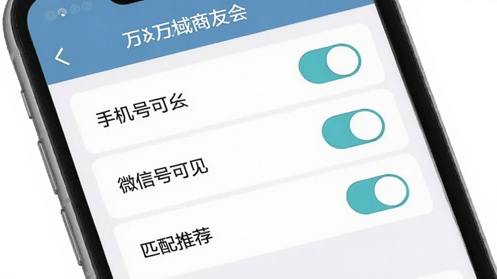 �������ѻ���˽���ý��棬����Ϊ�ֻ���Ļ����Ļ��ʾ�������ѡ��硰�ֻ��ſɼ�����΢�źſɼ�����ƥ���Ƽ���������״̬����������Ϊ�б�ʽ������Լ����ɫ���ţ�ϸ�ڹ��������ʸɾ����޶���Ԫ�ء�