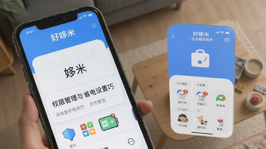 好哆米-生活服务助手 权限管理与省电设置技巧