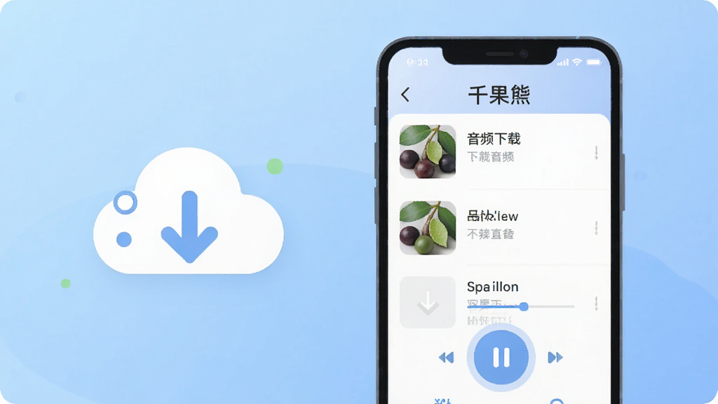 һ��չʾ��ǧ����App���߻��湦�ܵ��ֻ������ͼ���廭���������ֻ���Ļ��ʾ��Ƶ�����б��ͱ��ٲ��Ű�ť���Ա����ƶ�����¼�ͷ��ͼ���ʾ���أ���������͵���ɫ���䣬��������������ƽ����ϸ�ڸɾ���������������