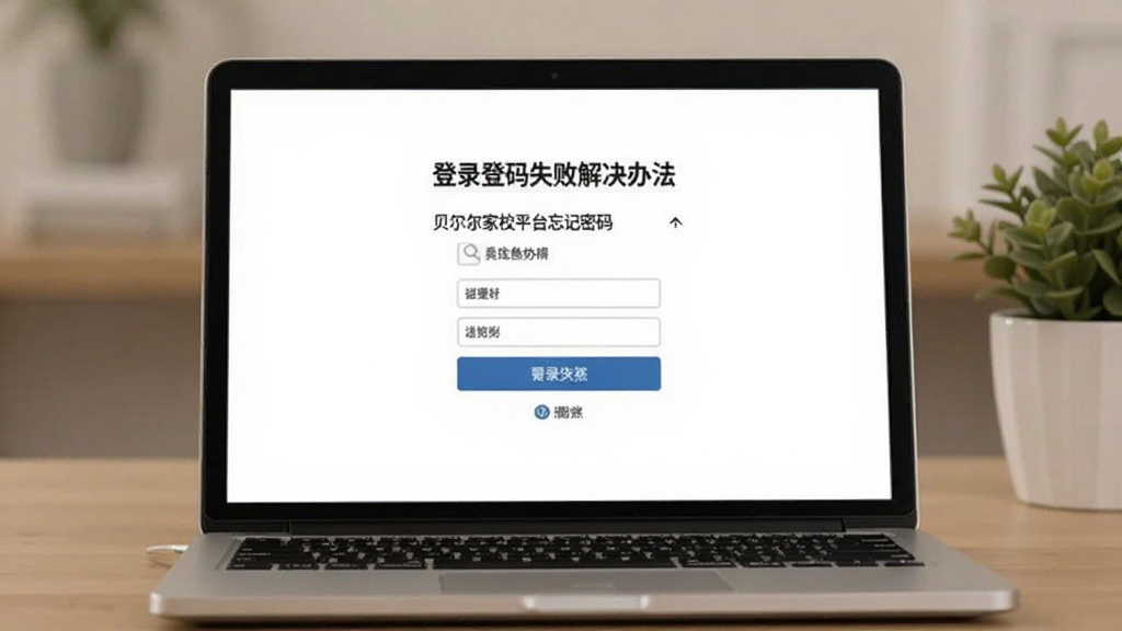 贝尔家校平台忘记密码登录失败解决办法