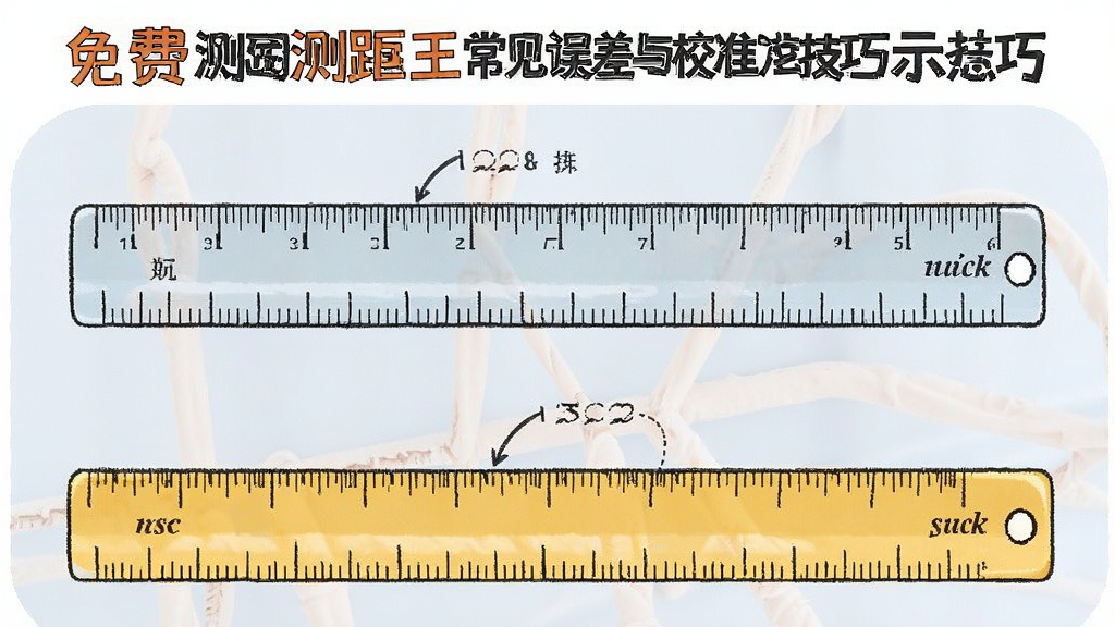免费尺子测距王常见误差排查与校准技巧示意图