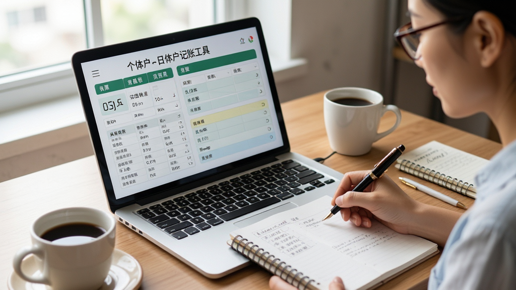 小本买卖-个体户记账工具 个体户日常管账记账实操场景
