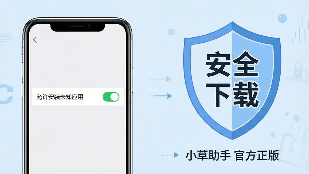 一张信息图风格的图片,画面分为左右两部分,左边是一个手机屏幕,显示着