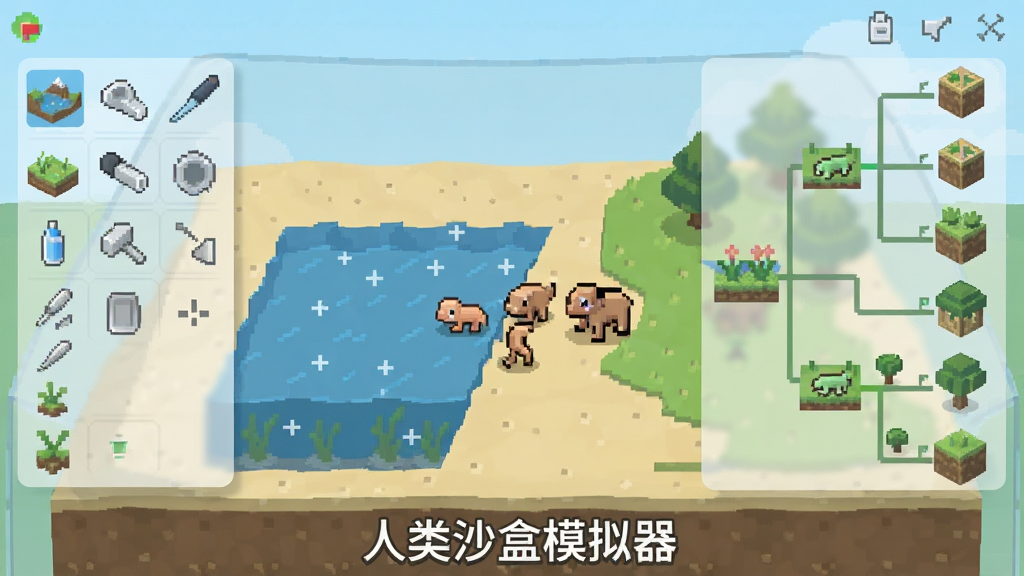 һ����͸����ɳ�в������棬����ǵ��α༭���ߣ��Ҳ���������������м������ڴӺ�������½�ص����ط��С�������ײ��С�����ɳ��ģ�������ı�ʶ����������±�ƽ��UI�����ʸɾ����޶���Ԫ��