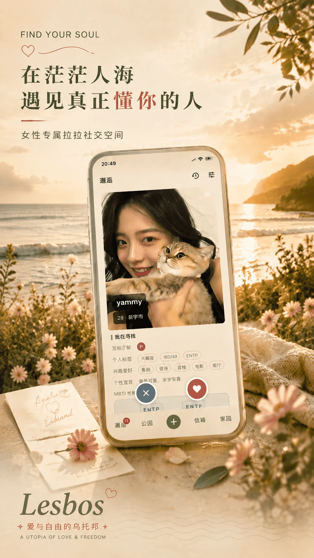 Lesbos-社交聊天工具v3.0.2 安卓版
